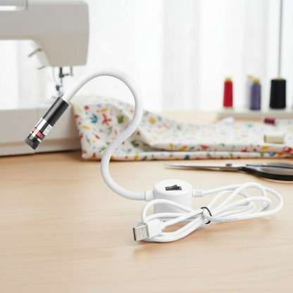 Globetrek° SewingLight: Magnetisk Flexibel Svanhals LED Symaskinslampa