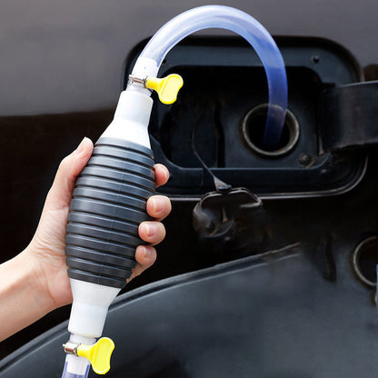TransferPump 1+1 GRATIS - Lättanvänd Manuell Siphon Bränslepump Vätskeöverföringsslang