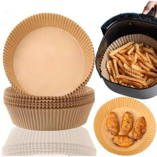 Globetrek° AirFryerLiner: Air Fryer Engångs Pappers Foder