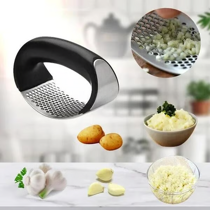 Globetrek° GarlicPress: Bärbar Rostfritt Stål Vitlök Pressa