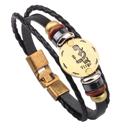 Jewelance™ ZodiacBracelet 1+1 GRATIS: Justerbart Vintage Charm Stjärntecken Armband