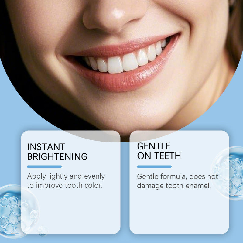 WhiteningSerum 1+1 GRATIS - Daglig Oral Vård Tandblekning och Vitserum