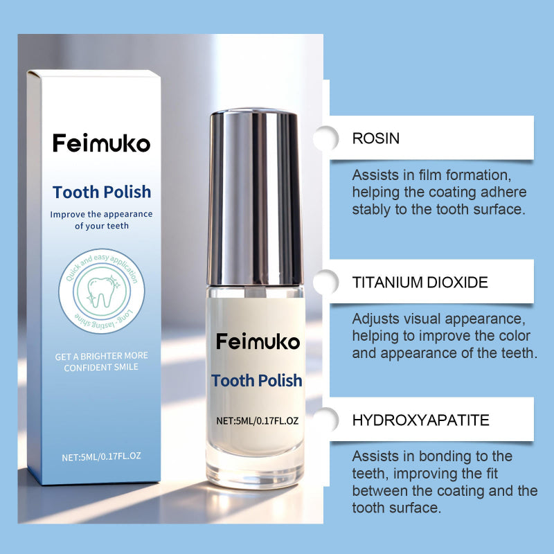WhiteningSerum 1+1 GRATIS - Daglig Oral Vård Tandblekning och Vitserum