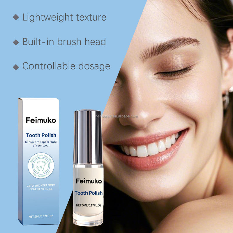 WhiteningSerum 1+1 GRATIS - Daglig Oral Vård Tandblekning och Vitserum