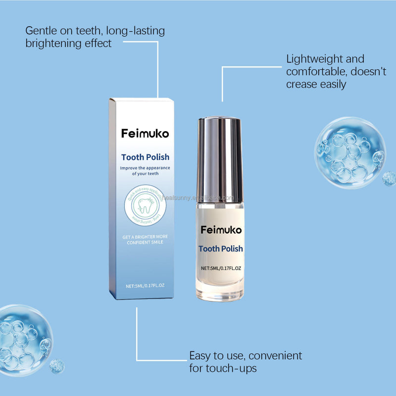 WhiteningSerum 1+1 GRATIS - Daglig Oral Vård Tandblekning och Vitserum