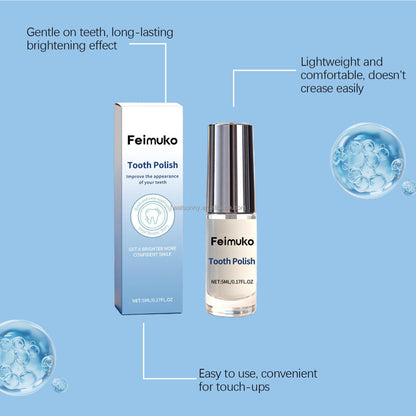 WhiteningSerum 1+1 GRATIS - Daglig Oral Vård Tandblekning och Vitserum