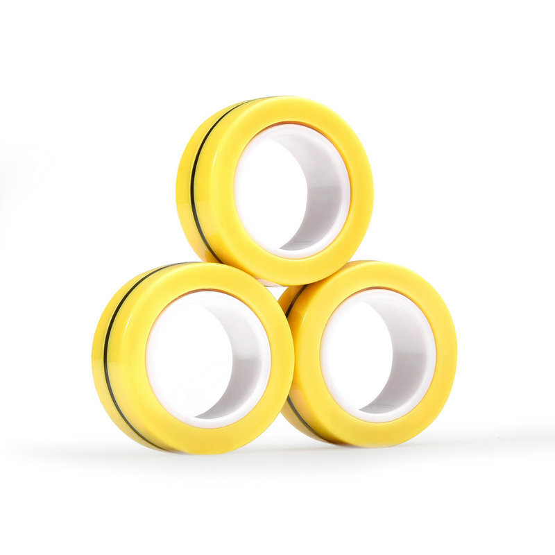 Kletshuts™ FidgetRing 1+1 GRATIS: Stressavlastande Fidget Magnetisk Snurrring Leksak