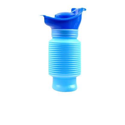 CollapsibleUrinal 1+1 GRATIS: Unisex Bärbar Nödsituation Sammanfallande Urinalverktyg