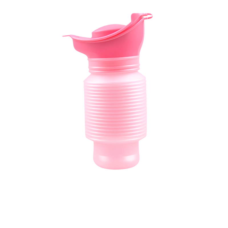 CollapsibleUrinal 1+1 GRATIS: Unisex Bärbar Nödsituation Sammanfallande Urinalverktyg