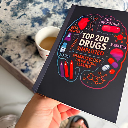 PharmaVision - Visuell Lärande Farmakologi Studieguide Bok