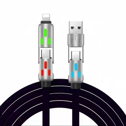 Globetrek° UniversalCable 1+1 GRATIS: Universell Smart Multipel Laddar Kabel