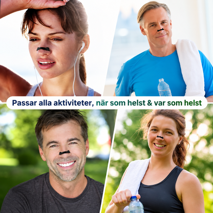 AirFlow 1+1 GRATIS: Bättre Andningshjälp Och Sömnstöd Näsdilator Kit
