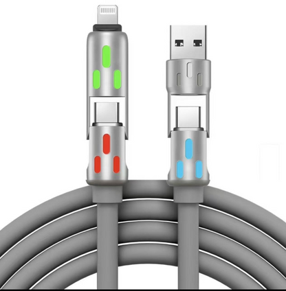 Globetrek° UniversalCable 1+1 GRATIS: Universell Smart Multipel Laddar Kabel