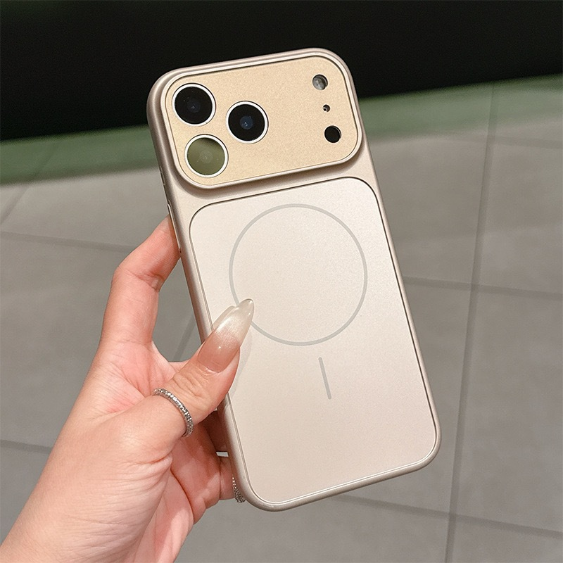 MagsafeCase: iPhone Magsafe Glaslins Skyddande Telefonfodral