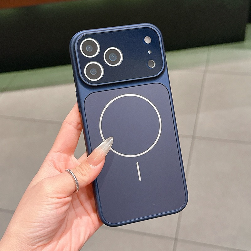 MagsafeCase: iPhone Magsafe Glaslins Skyddande Telefonfodral