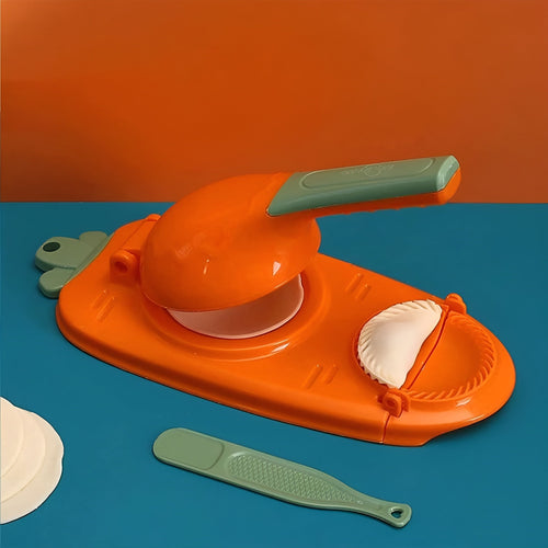 Globetrek° DumplingPress: Dubbel Huvud Automatisk Dumplingformare