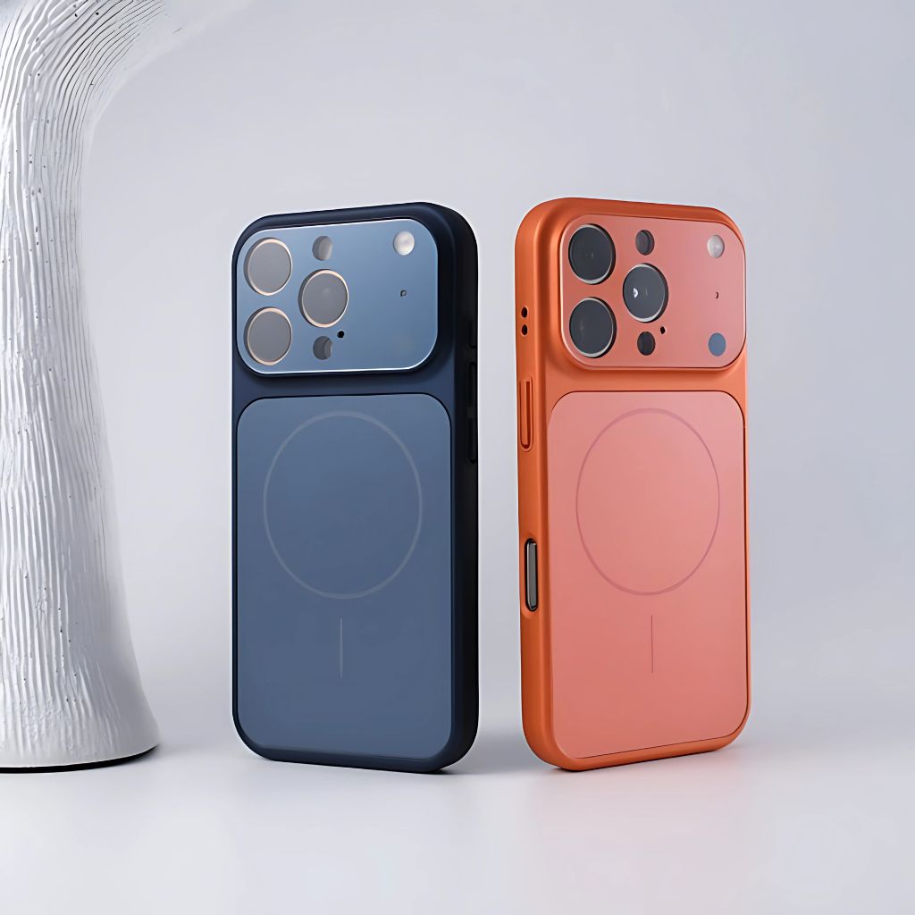 MagsafeCase: iPhone Magsafe Glaslins Skyddande Telefonfodral