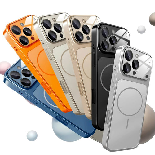 MagsafeCase: iPhone Magsafe Glaslins Skyddande Telefonfodral