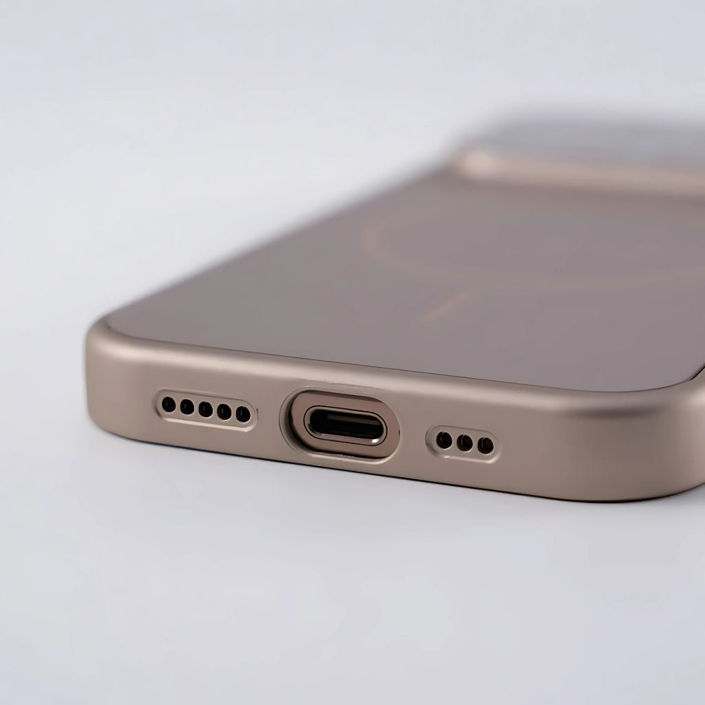 MagsafeCase: iPhone Magsafe Glaslins Skyddande Telefonfodral