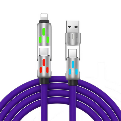 Globetrek° UniversalCable 1+1 GRATIS: Universell Smart Multipel Laddar Kabel