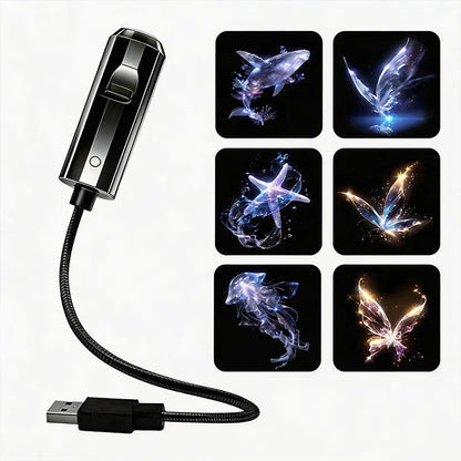 Ledsen™ ProjectorLamp 1+1 GRATIS: Marin Liv Djur Kompakt Projektor Mini Nattlampa